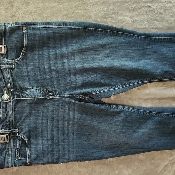 Simply Vera Vera Wang Blue Jeans with Classic Indigo Wash Size 14 - Picture 2 of 9